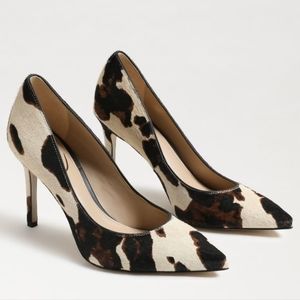 Sam Edelman Cow Print High Heels